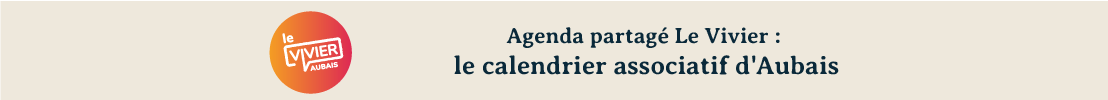 bandeau agenda partagé Le Vivier